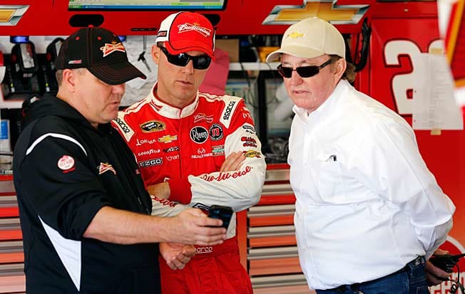 When Kevin Harvick leaves, Richard Childress (right) could find his organization is in serious trouble.